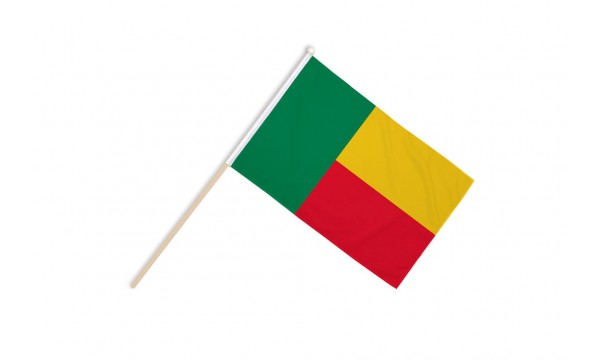 Benin Hand Flags